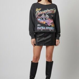 Vintage Racing Graphic Sweatshirt